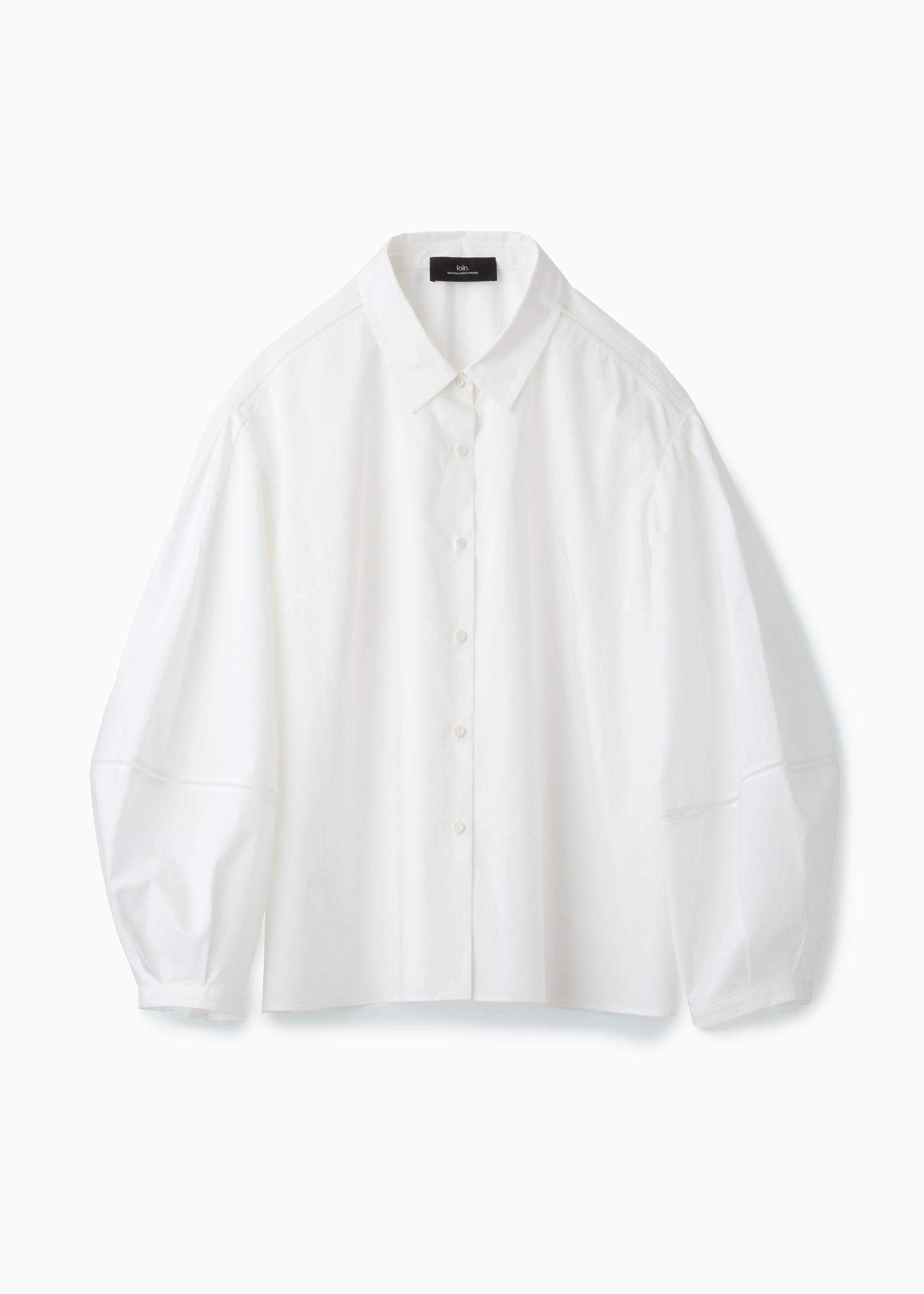 volume long sleeve blouse | 【公式】loin.(ロワン) 井川遥がトータル ...