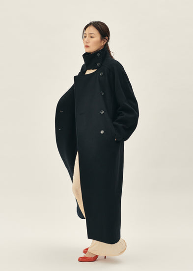 stand collar coat