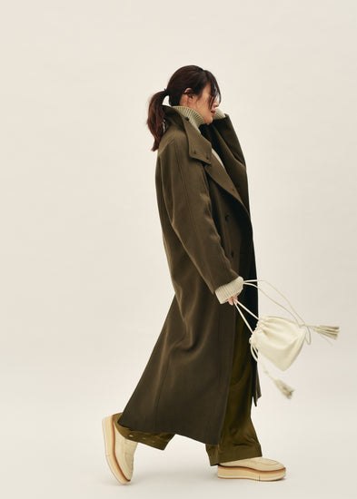 stand collar coat