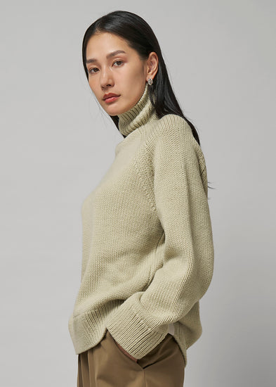 raglan wool sweater | 【公式】loin.(ロワン) 井川遥がトータル