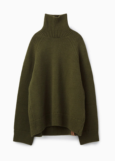 raglan wool sweater