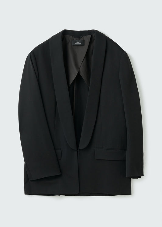 shawl collar jacket(wool)